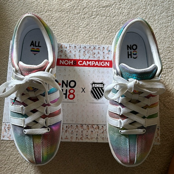 K-Swiss Pride NoH8 Campaign sneakers 9.5 women’s sneakers - Picture 2 of 15
